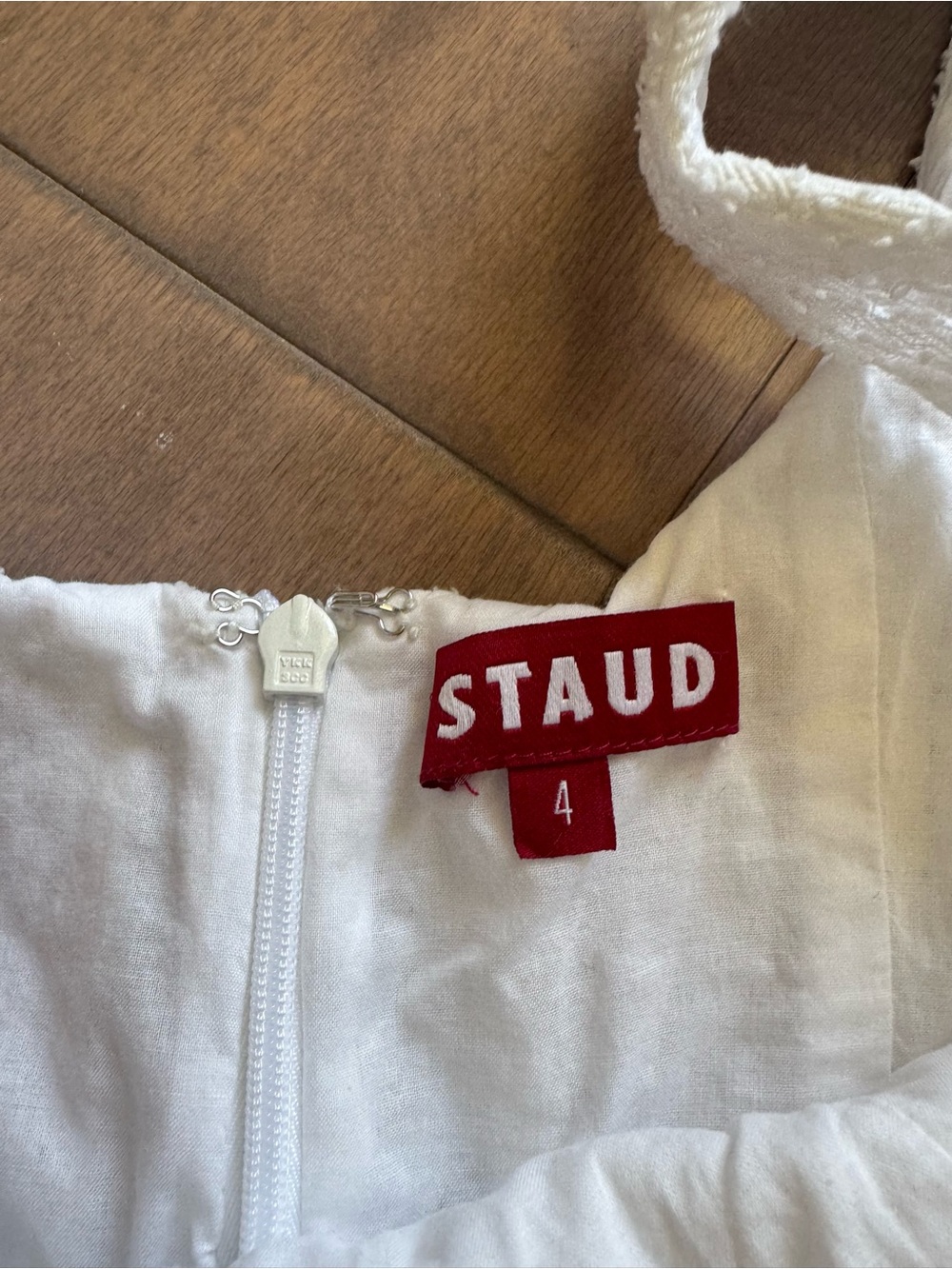 STAUD Wells Textured Mini Dress - Picture 10 of 12